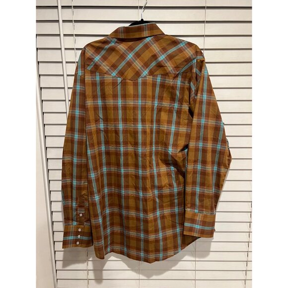 Roper Western Pearl Snap Button Up Shirt - Size XL - Picture 3 of 3